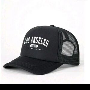 Black Classic Baseball Hat with Adjustable Strap